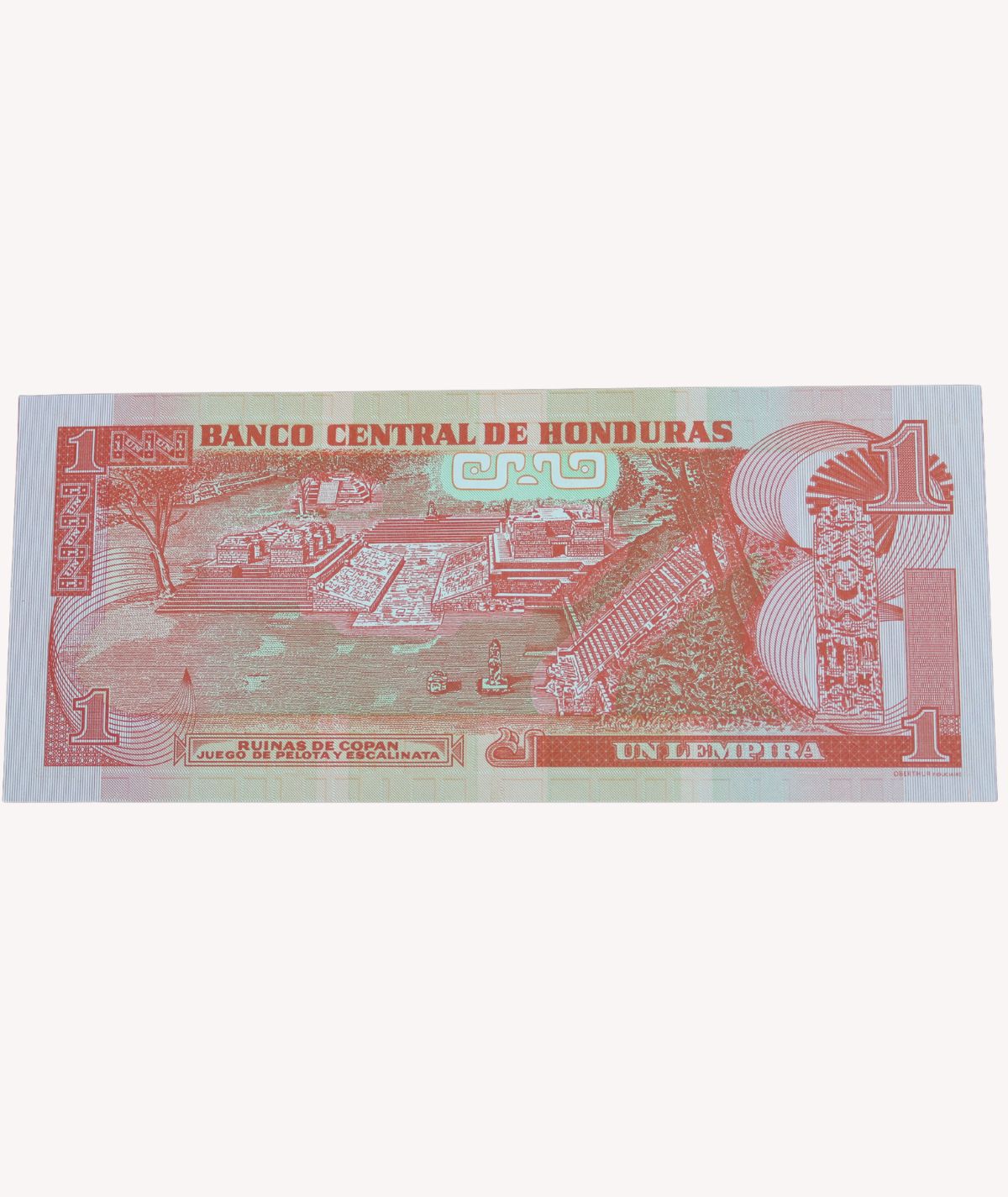 Billete Lempira Honduras Goldenart Es