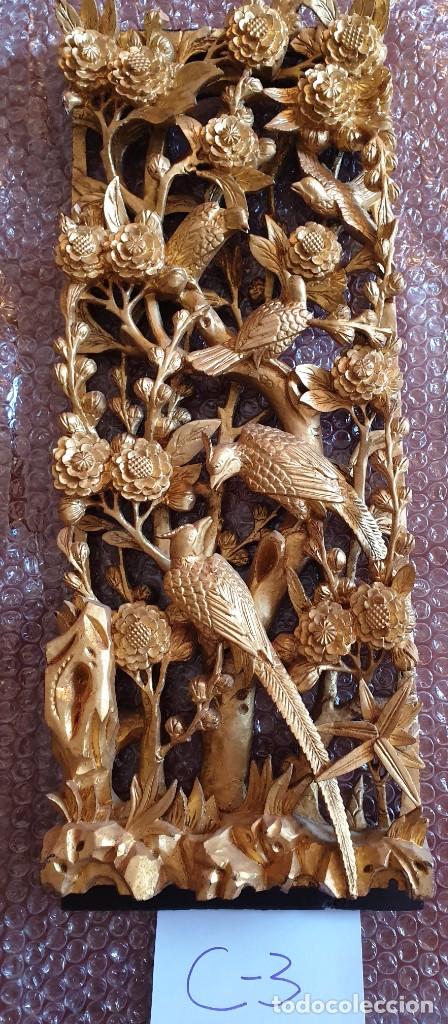 Tallado madera artesanal chino | GoldenArt