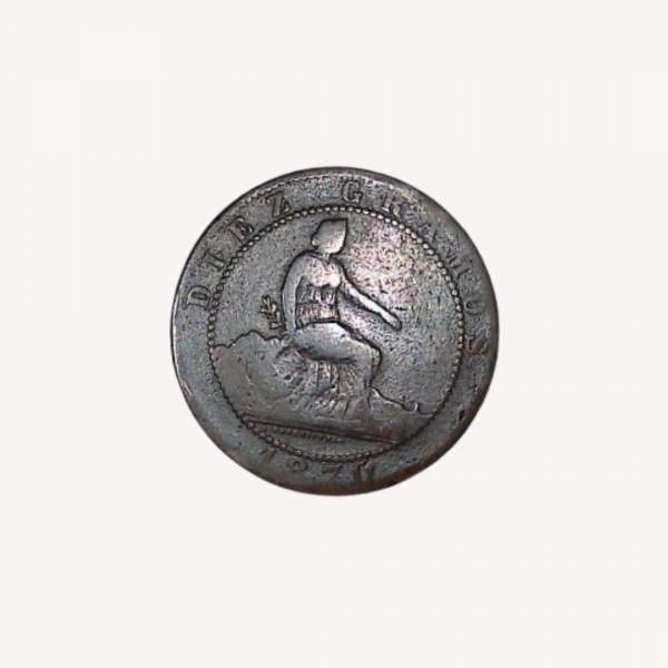 Centimos de peseta 1870 | GOLDENART