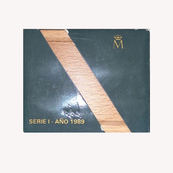500 pts plata serie 1 año 1989 Caja - GoldenArt