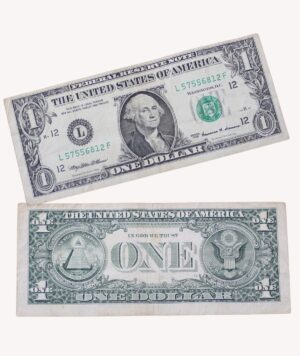 Billete One Dólar The United States Of America 1999/ GoldenArt