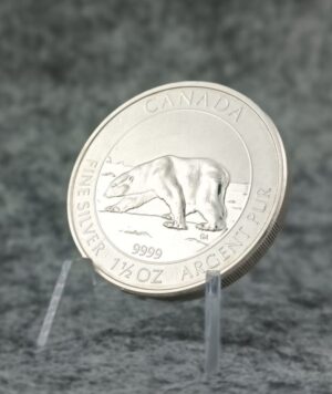 Moneda de plata Oso Polar 1 12 Oz 2013 / GoldenArt