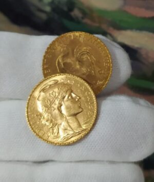 Moneda Oro 20 Francos Franceses 1913 port. /GoldenArt