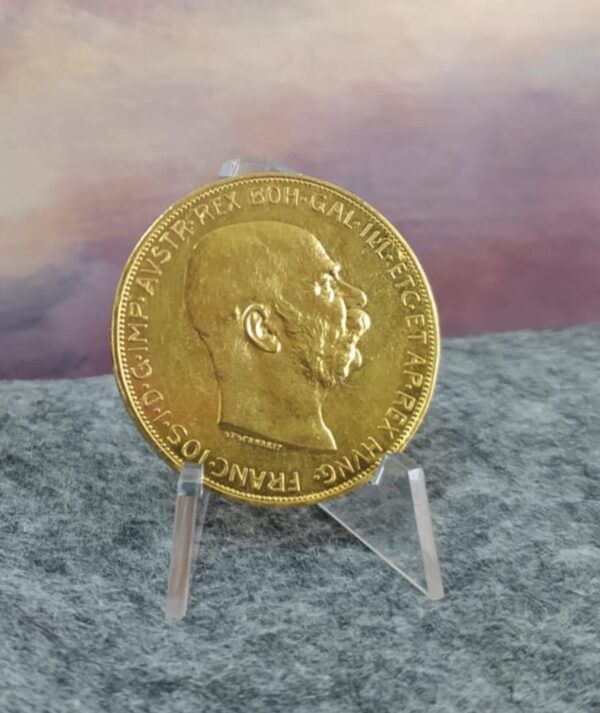 Moneda Austria 100 Corona anverso- GoldenArt