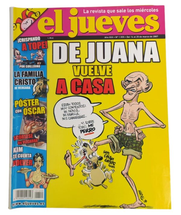 Revista El Jueves N1555- GoldenArt