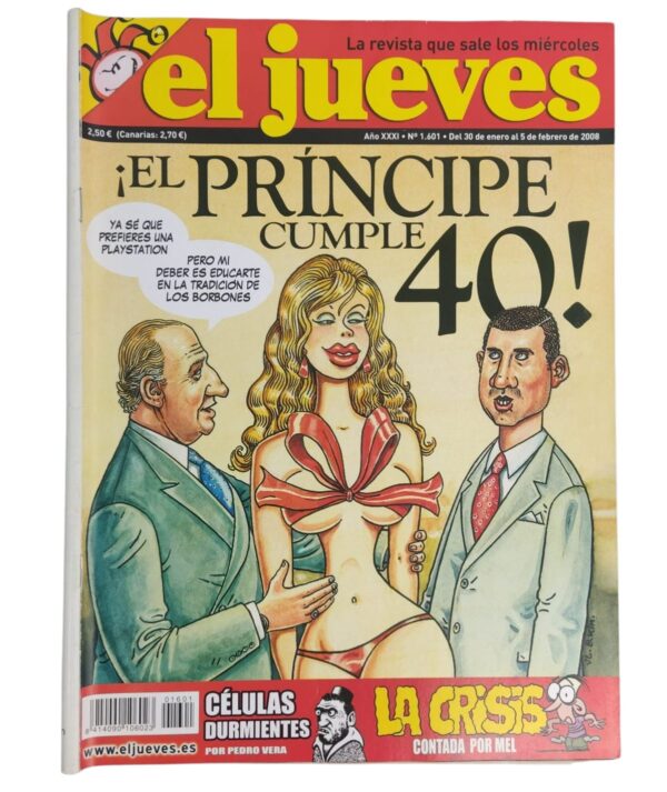 Revista El Jueves N1601- GoldenArt