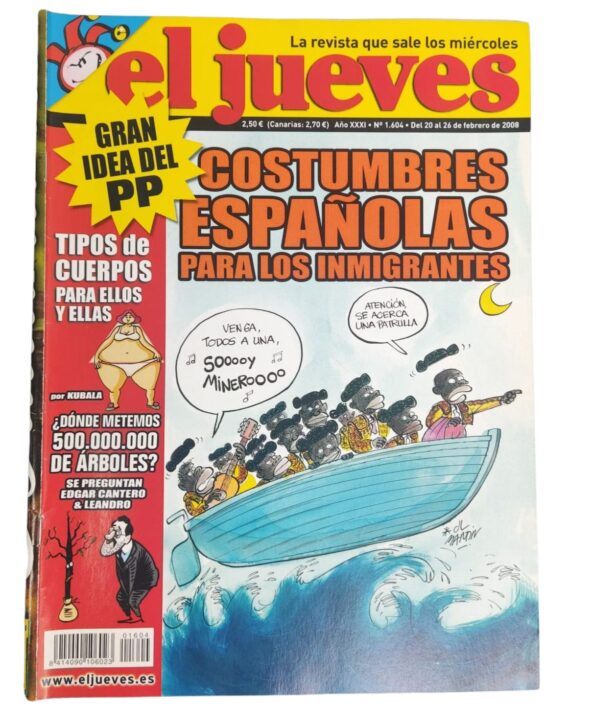 Revista El Jueves N1604- GoldenArt