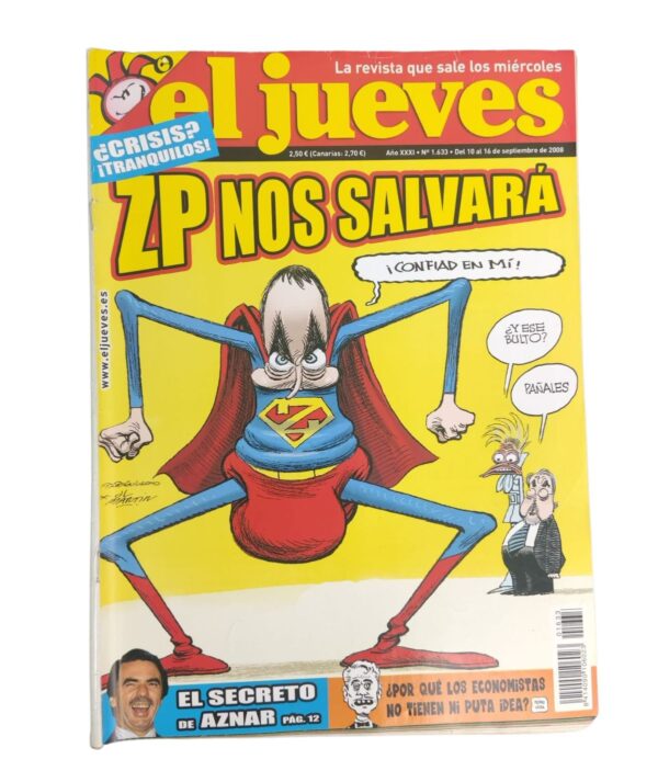 Revista El Jueves N1633- GoldenArt