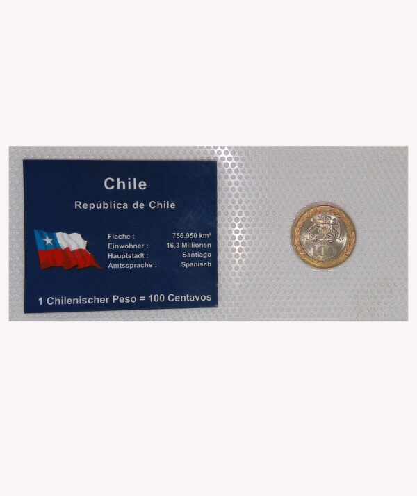 Moneda 100 pesos Chile / GoldenArt