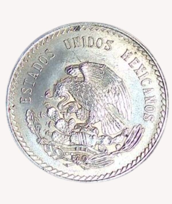 Moneda 5 Pesos Cuauhtemoc 1948 / GoldenArt