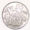Moneda 50 Pesetas Franco 1957 *58 /GoldenArt