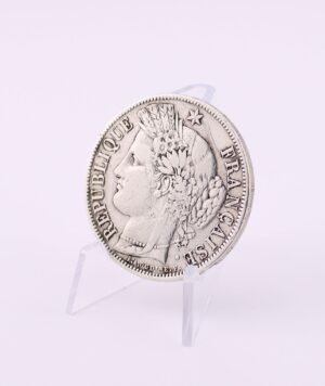 Moneda 5 Francos, Francia 1850/GoldenArt Moneda 5 Francos, Francia 1850/GoldenArt