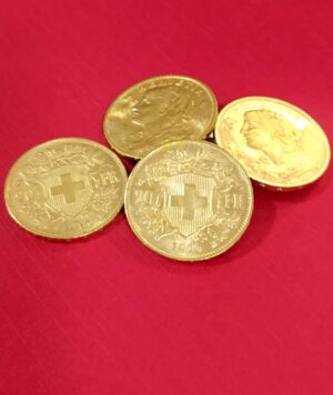 Moneda 20 Francos 1914 Suiza/ GoldenArt