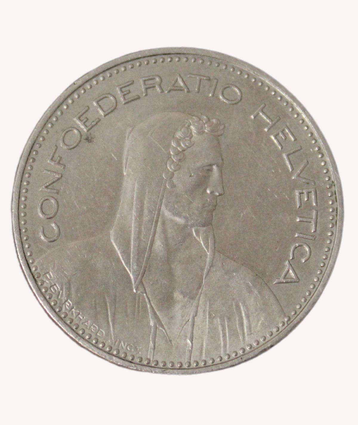 Moneda 5 Francos 1998 Suiza/ GoldenArt