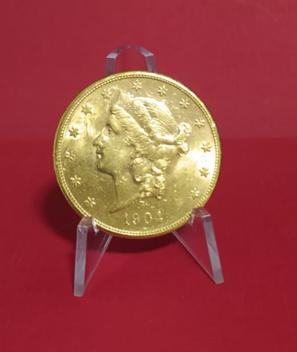 Moneda Oro Liberty 20 Dólares 1904 Doble Águila | Golden Art