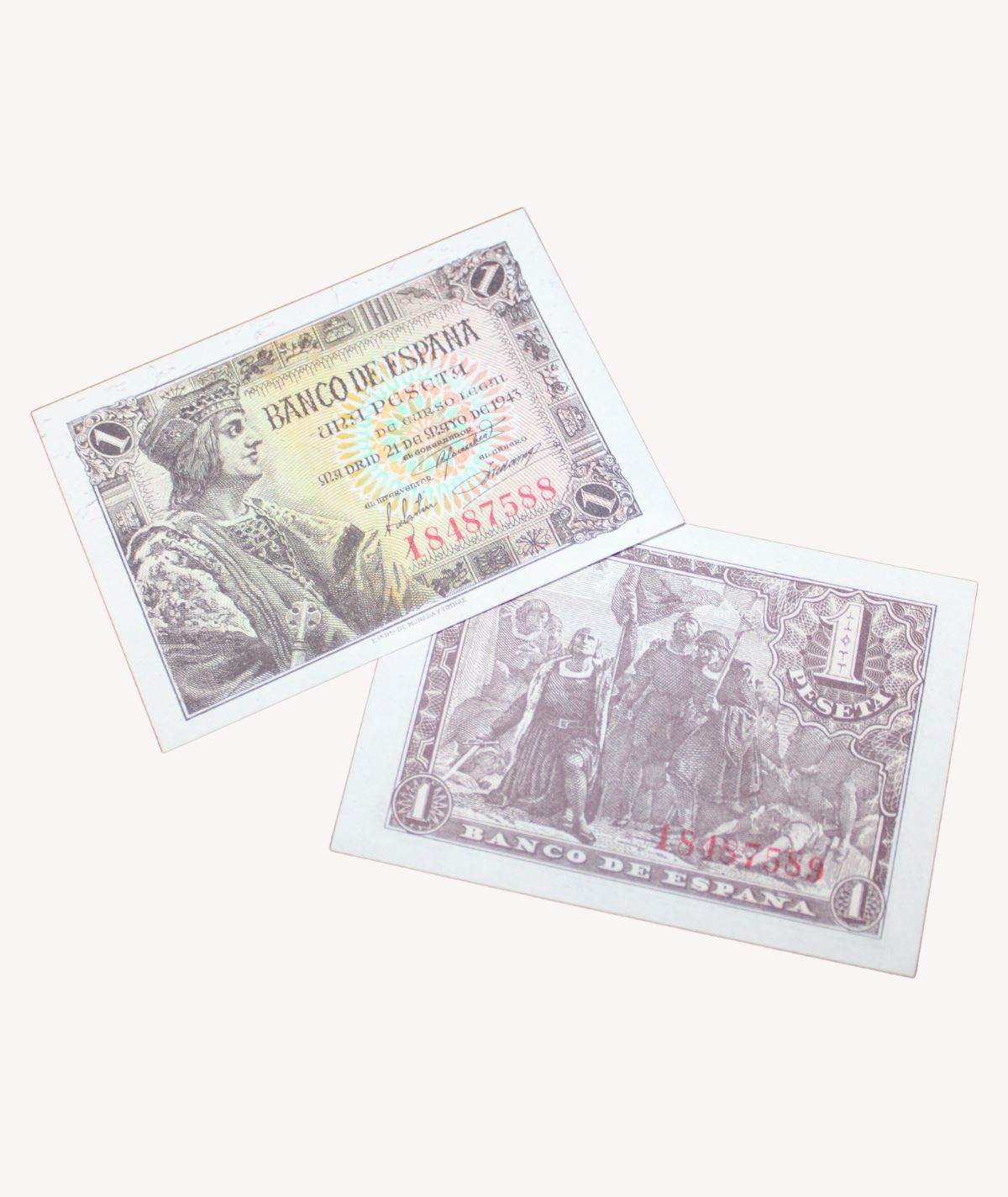 Billetes 1 Peseta 21 De Mayo De 1943/GoldenArt
