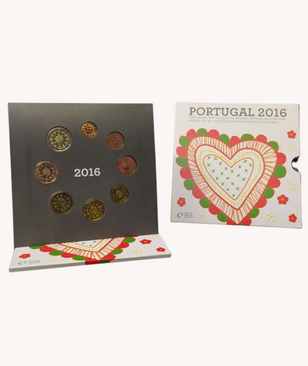 Moneda Portugal Serie Anual Bnc 2016/ GoldenArt