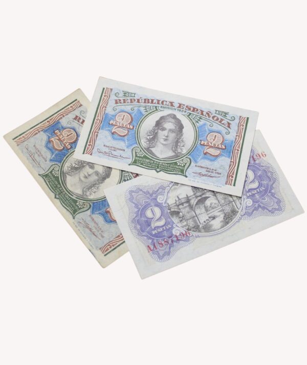 Billetes 50 Céntimos República Española 1937/ GoldenArt