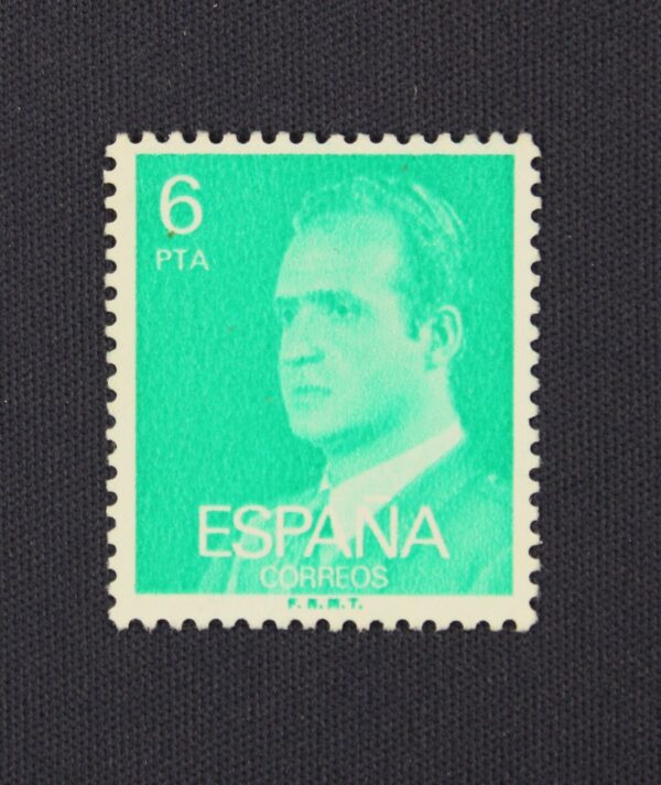 Sello de España Juan Carlos I 6 Pta / GoldenArt
