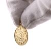 Medalla Oro 18k Zodiaco ESCORPIO calendario azteca/GoldenArt