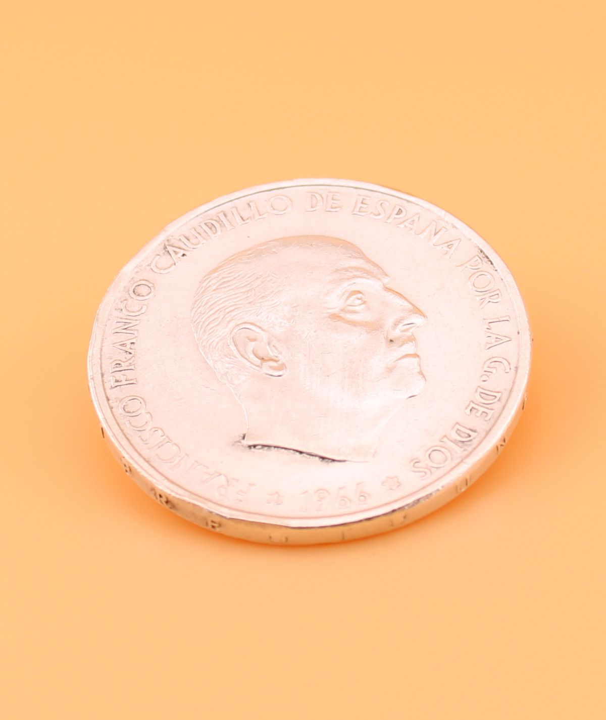 Moneda 100 Pesetas Francisco Franco 1966 - 19 68 0027/GOLDENART