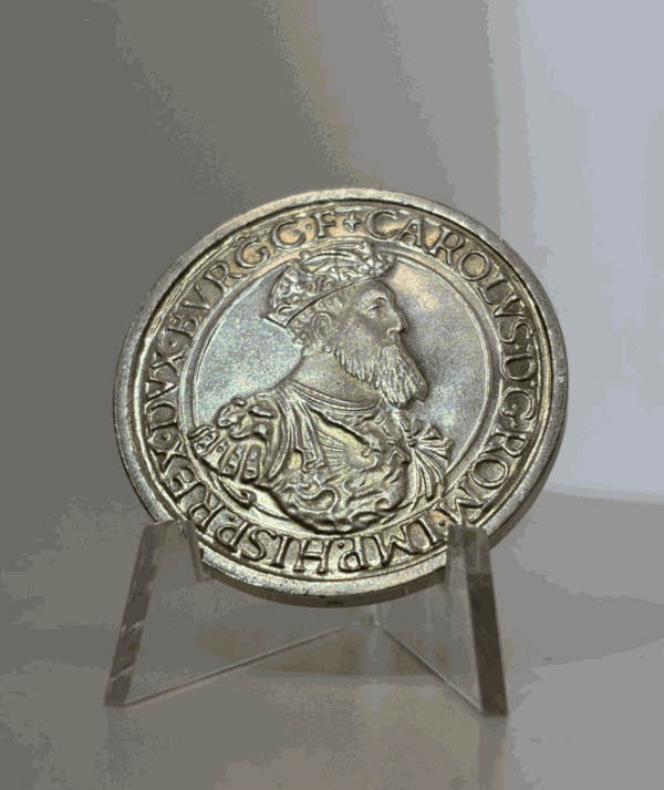Moneda Plata Bélgica 5 Ecu – 30 Aniversario Tratado de Roma – 1987_Portada/GoldenArt