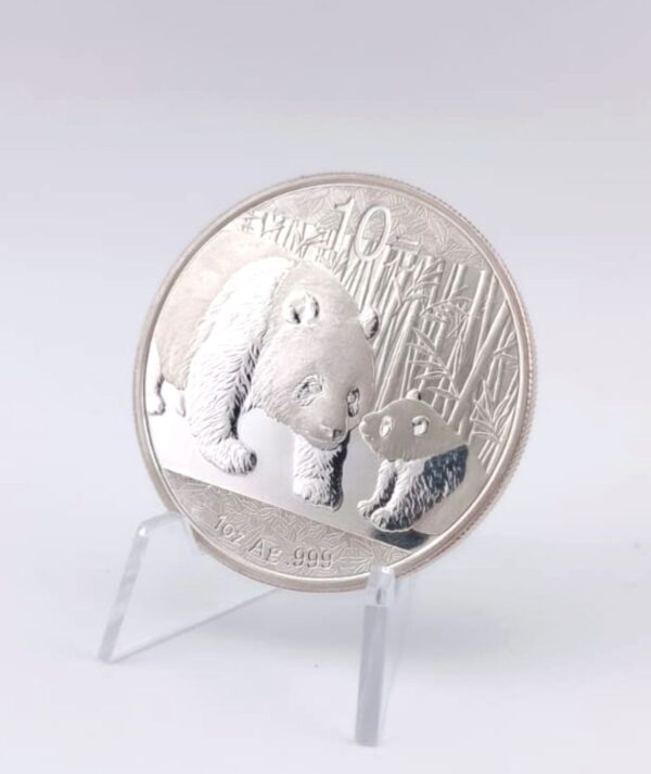 Moneda Plata Panda 10 Yuan 2011/GoldenArt