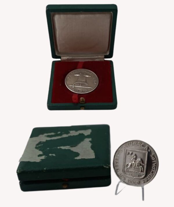 Moneda Medalla Plata Huesca/ GoldenArt