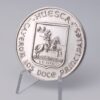Moneda Medalla Plata Huesca anverso/ GoldenArt