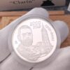 Moneda Plata I Centenario de la muerte de Leopoldo Alas Clarín 1901-2001 anverso / GoldenArt