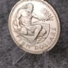 Moneda Plata Barbados 1973 Neptuno-reverso / Goldenart