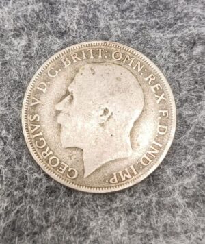 Moneda Gran Bretaña Un florín de plata Dos chelines 1921 /GoldenArt