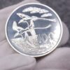 Moneda Plata Seychelles 100 Rupias/ GoldenArt