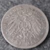 Moneda 5 Marcos Wilhelm II 1907_ reverso /GoldenArt