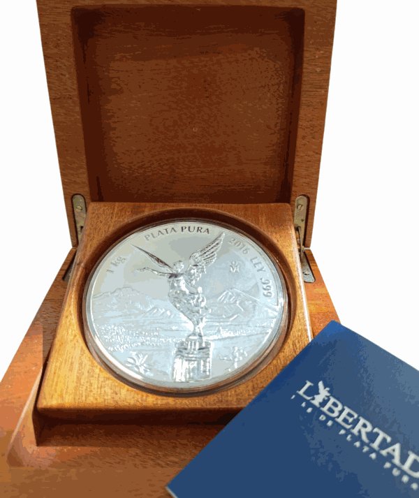 Moneda Plata Libertad 1 kg 2016_ portada/GoldenArt