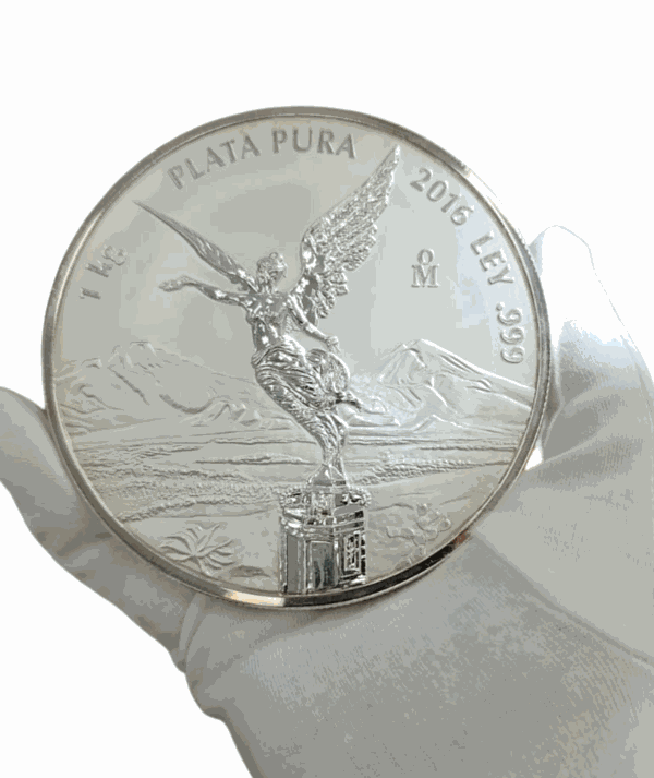 Moneda Plata Libertad 1 kg 2016_anverso/GoldenArt