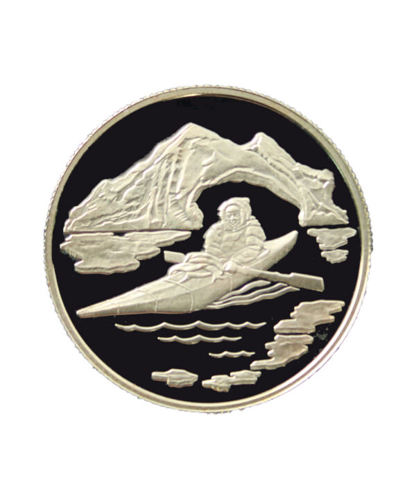 Moneda Oro Kayak 1980_Anverso/GoldenArt