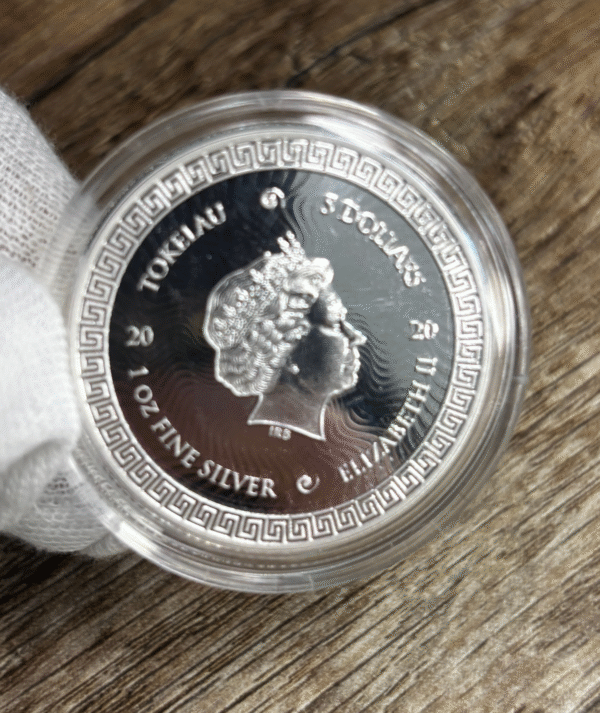 Moneda Icon Plata 1 oz 2020 – Serie Icon_ reverso_ goldenart Moneda Icon Plata 1 oz 2020 – Serie Icon