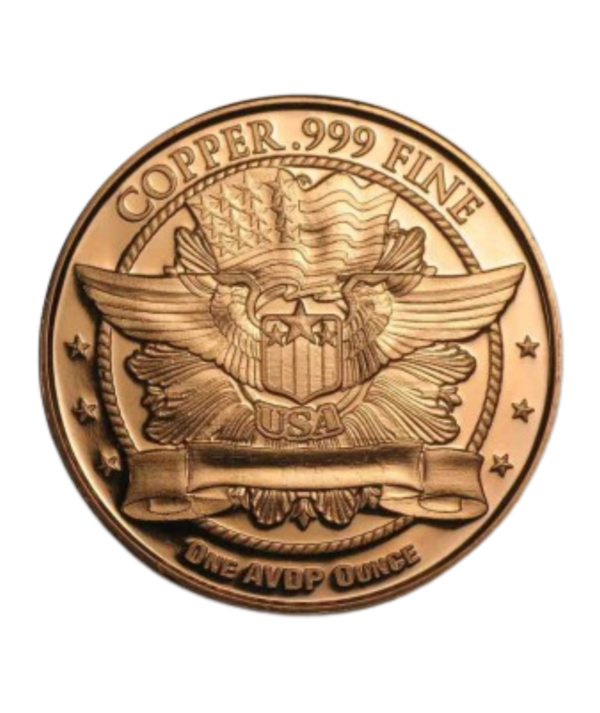 Moneda Cobre Libertad 1 oz /Goldenart