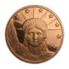 Moneda Cobre Libertad 1 oz portada/GoldenArt