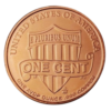 Moneda Cobre Lincoln 1 oz/GoldenArt