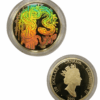 Moneda Oro Año de la Serpiente 2001/GoldenArt