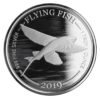 Moneda Plata Flying Fish 2019_ Portada/GoldenArt Moneda Plata Flying Fish 2019_ Portada/GoldenArt