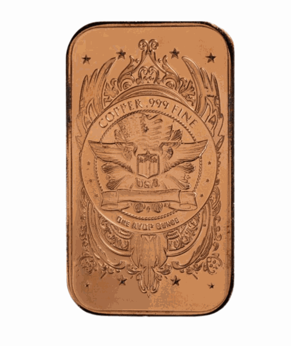 Lingote Cobre Película Metrópolis 1 oz re /Goldenart Lingote Cobre Película Metrópolis 1 oz