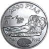 Moneda Plata 250º aniversario del nacimiento de francisco Goya anverso/GoldenArt
