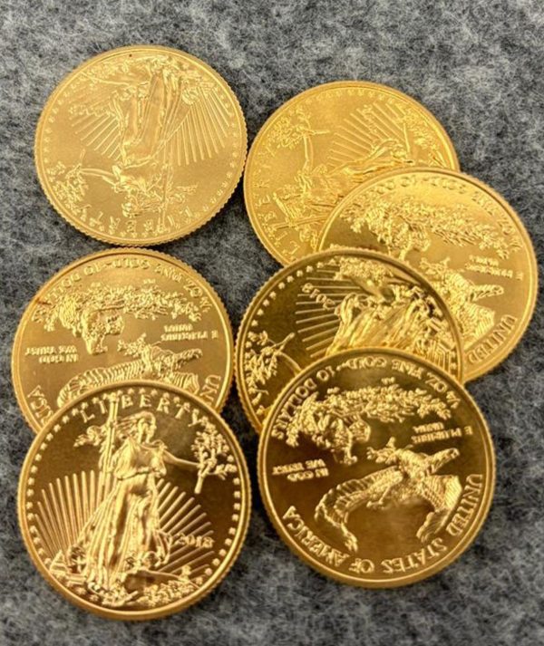 Moneda-aguila-Americana-14-oz-2018_portada_GoldenArt Moneda oro American Eagle 1/4 oz 2018