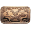 Lingote Cobre Águila 1 oz _ anverso/ GoldenArt Lingote Cobre Águila 1 oz _ anverso/ GoldenArt