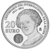 Moneda Plata Clara Campoamor 2011_anverso/GoldenArt