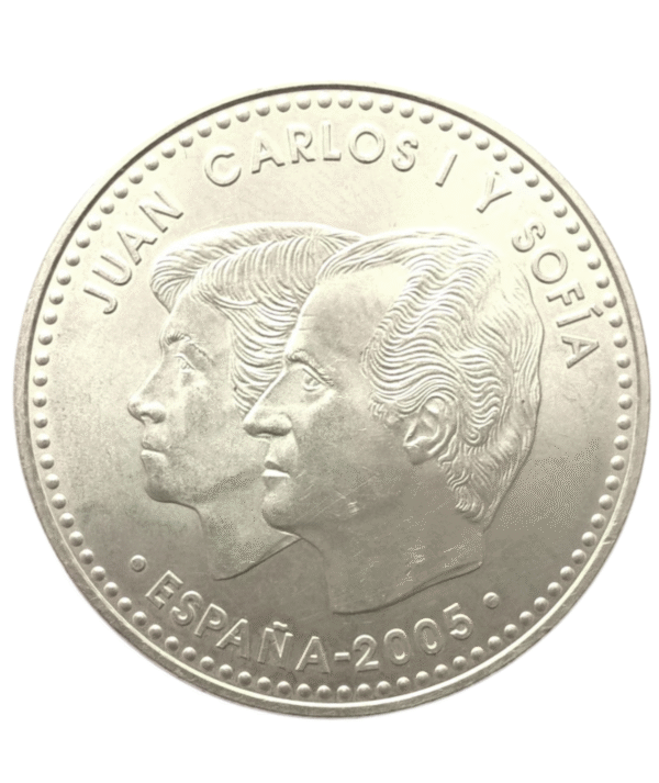 Moneda Plata Don Quijote de La Mancha 2005