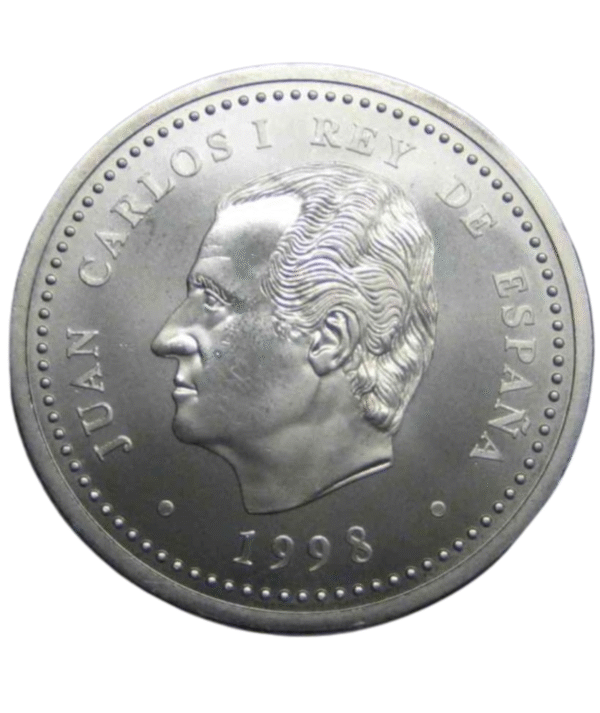 Moneda Plata Felipe II 1998